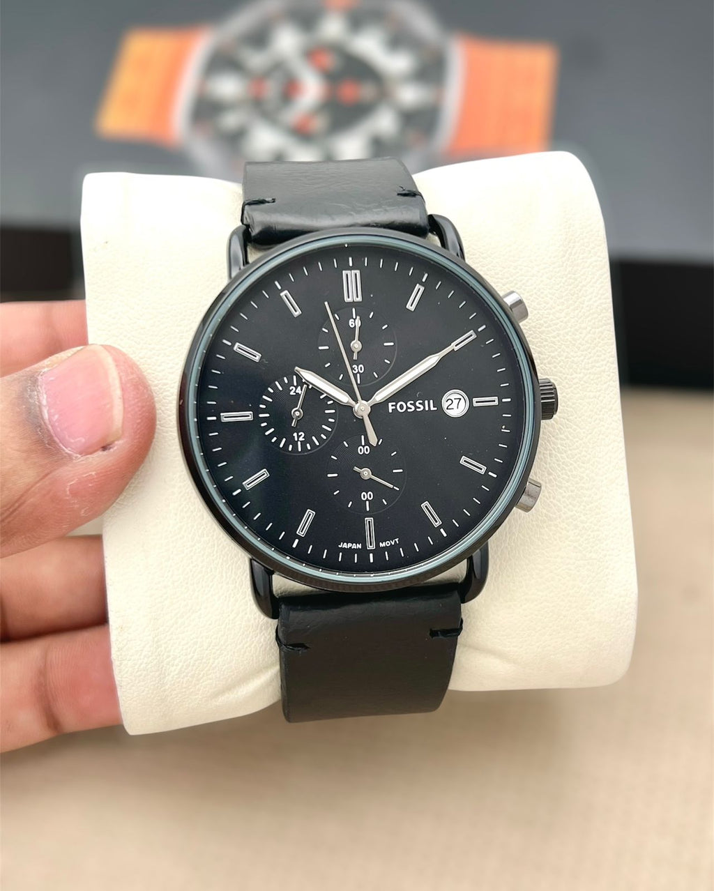 FOSSIL BLACK LT