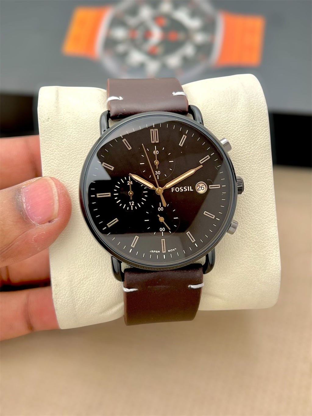 FOSSIL BLACK LT