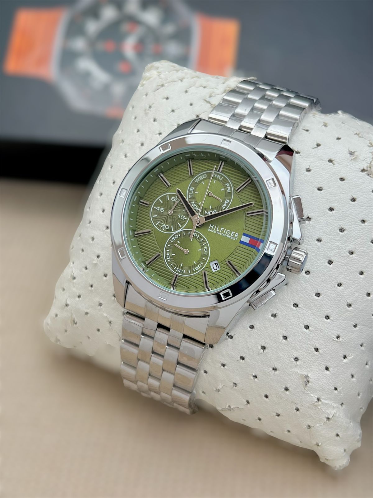 Tommy Hilfiger Bank Multifunction Watch.