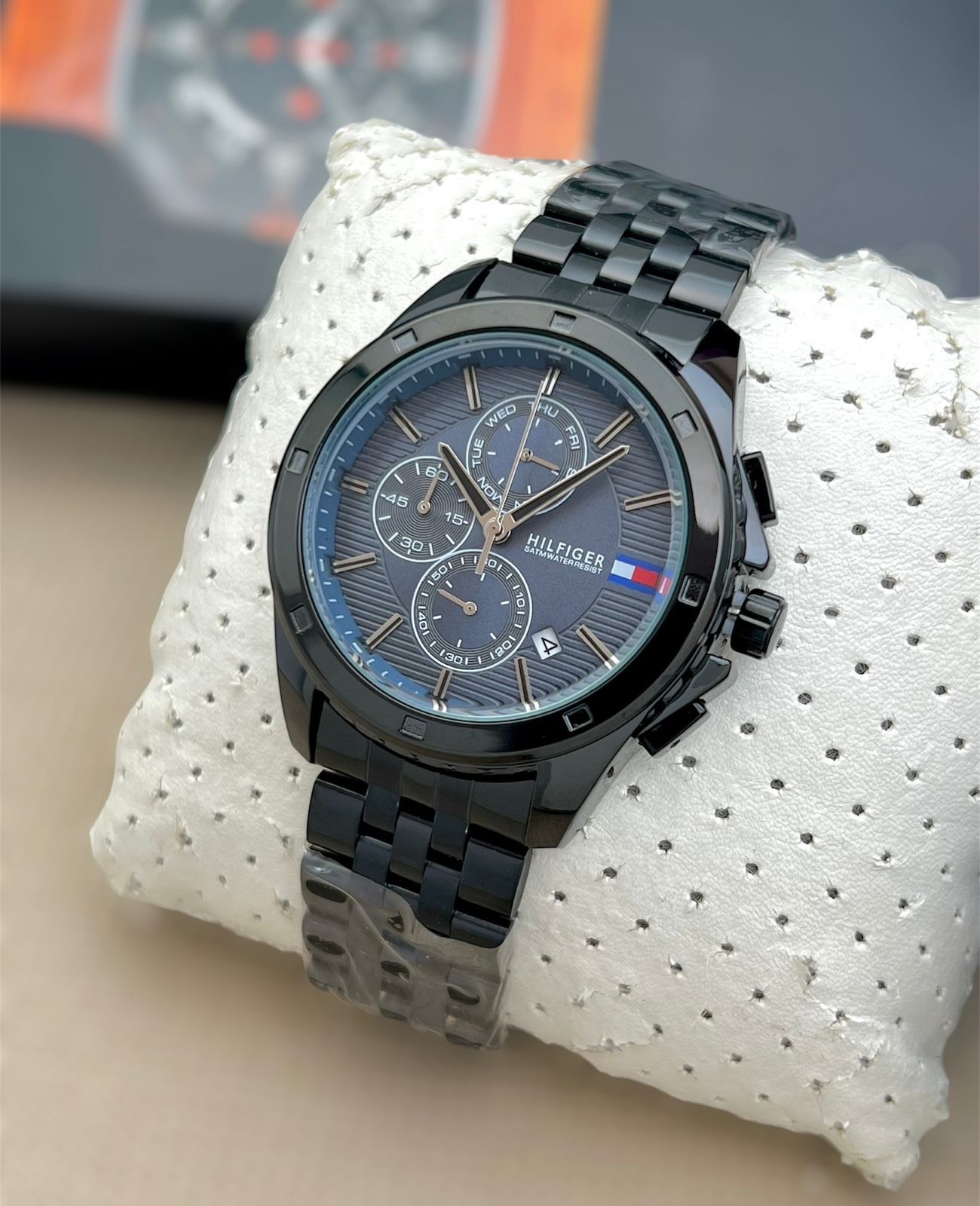 Tommy Hilfiger Bank Multifunction Watch.