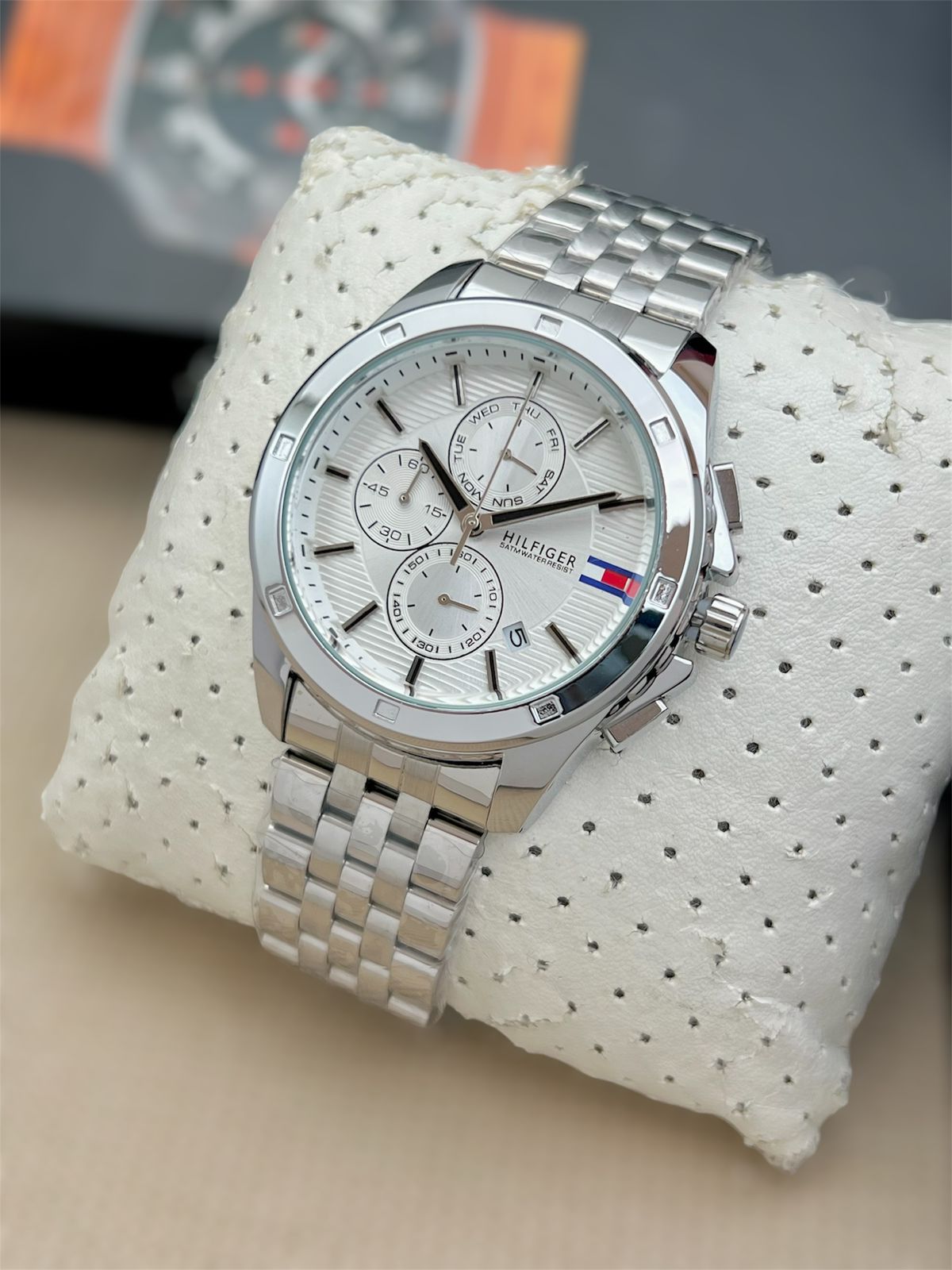 Tommy Hilfiger Bank Multifunction Watch.