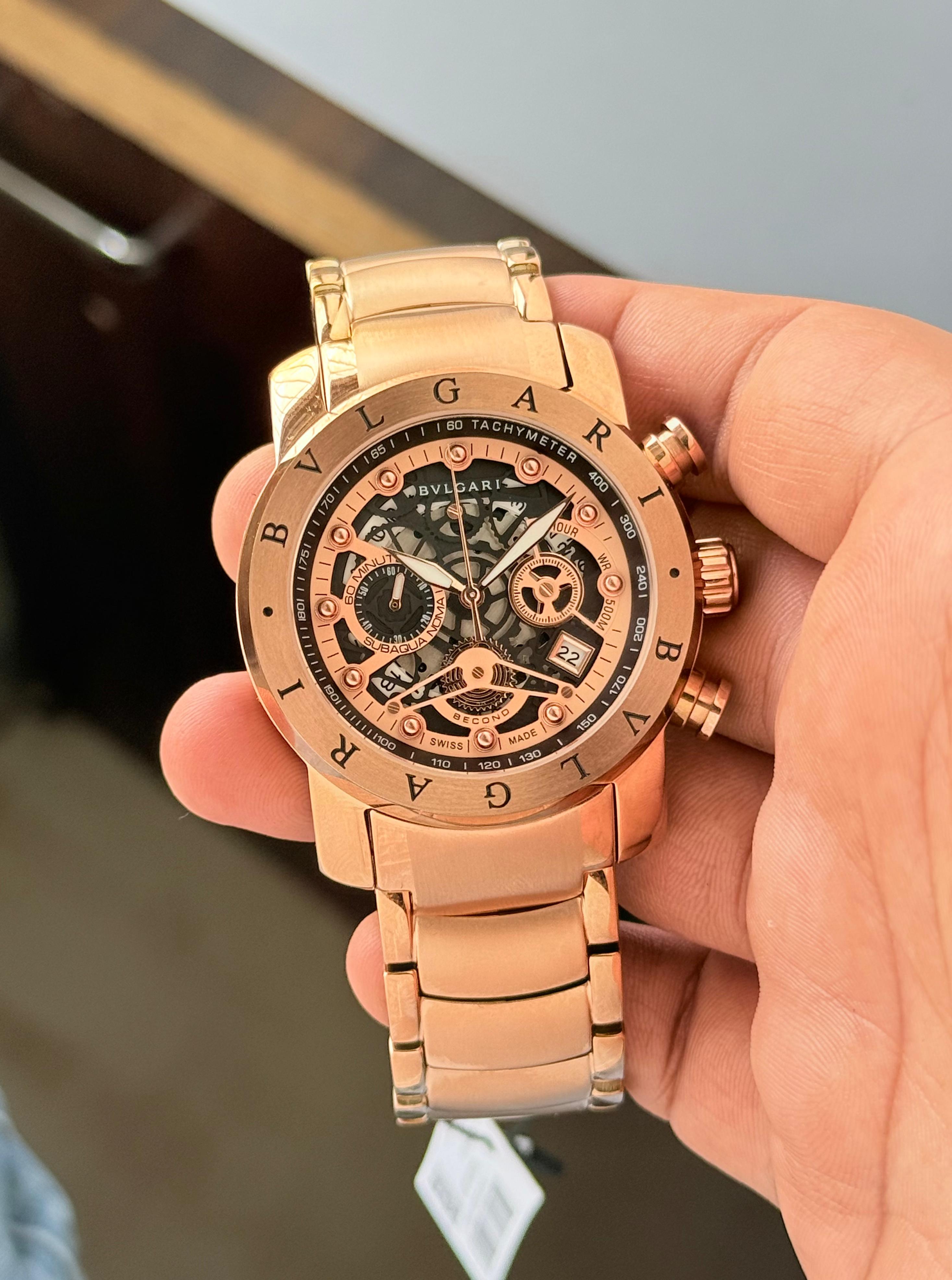 BVLGARI NUCLEAR WEAPON SERIES CHRONOGRAPH