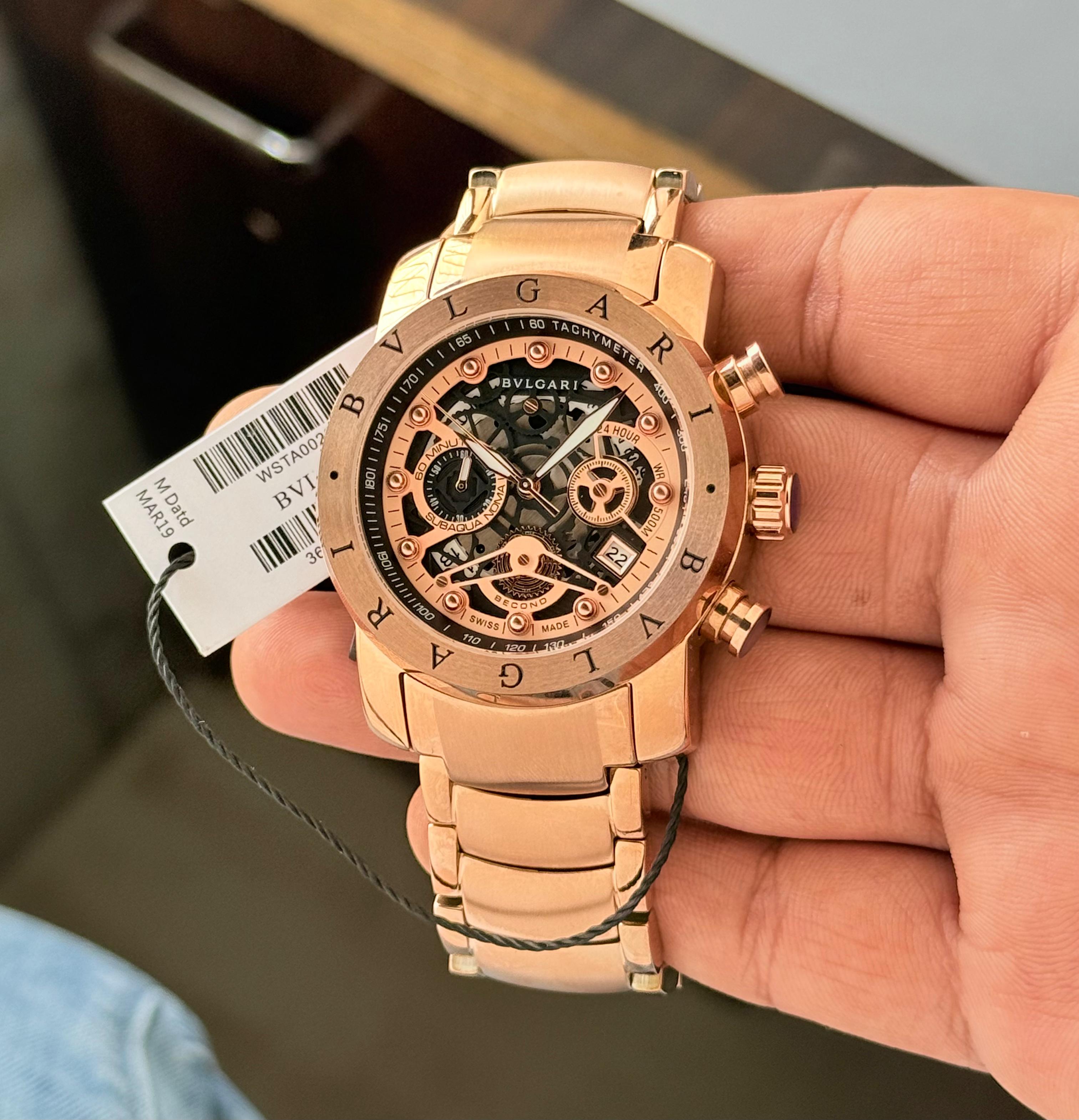 BVLGARI NUCLEAR WEAPON SERIES CHRONOGRAPH