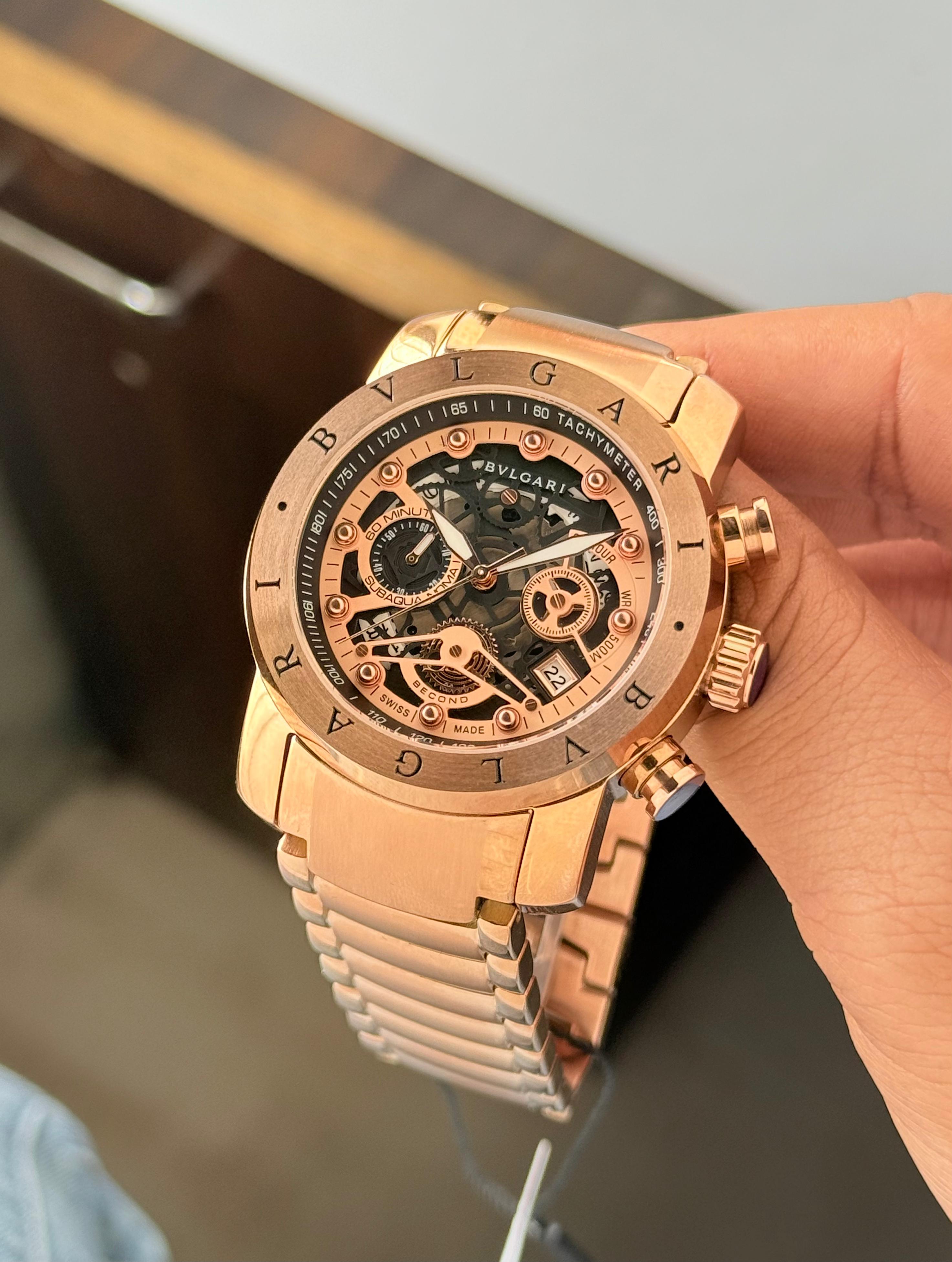 BVLGARI NUCLEAR WEAPON SERIES CHRONOGRAPH