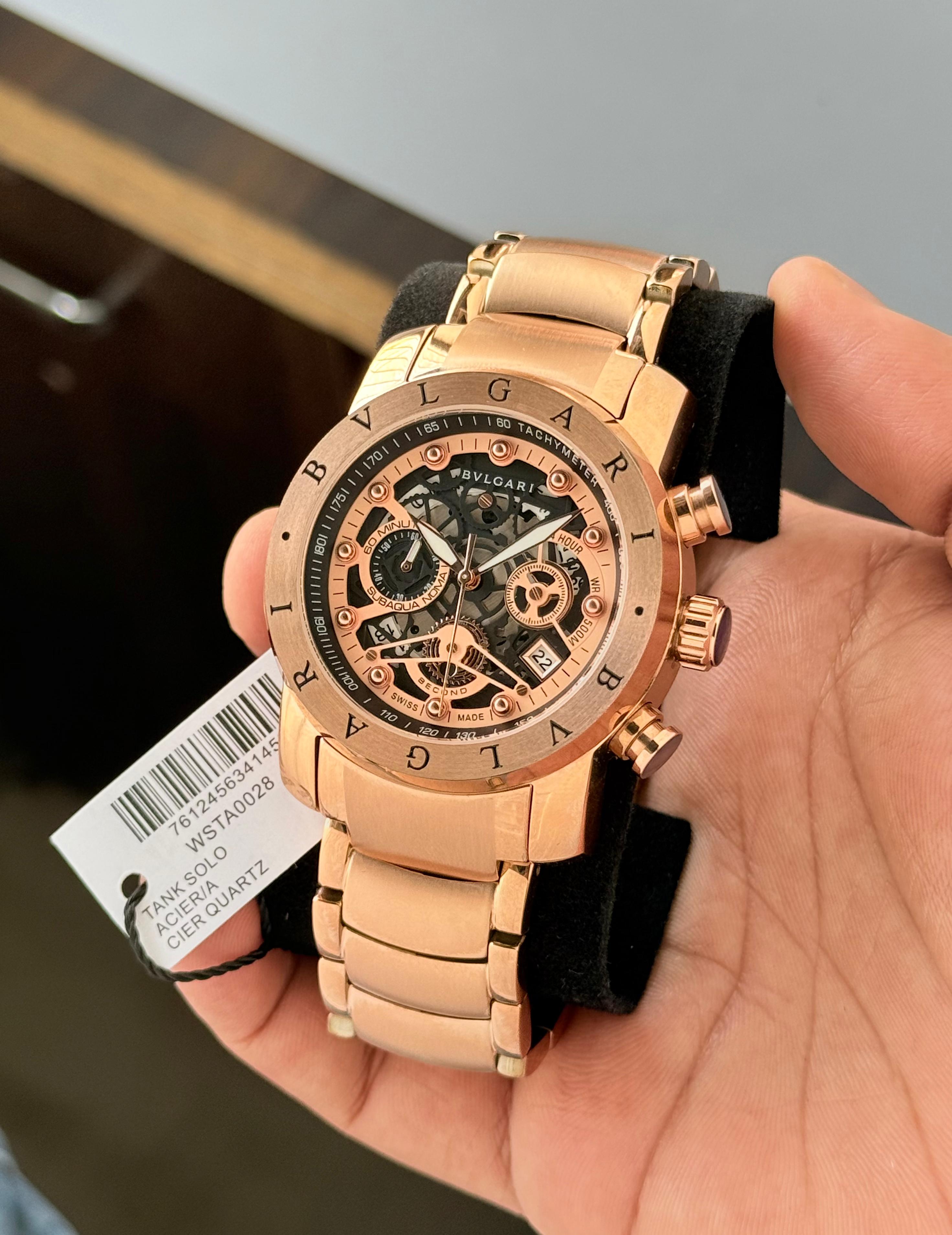 BVLGARI NUCLEAR WEAPON SERIES CHRONOGRAPH