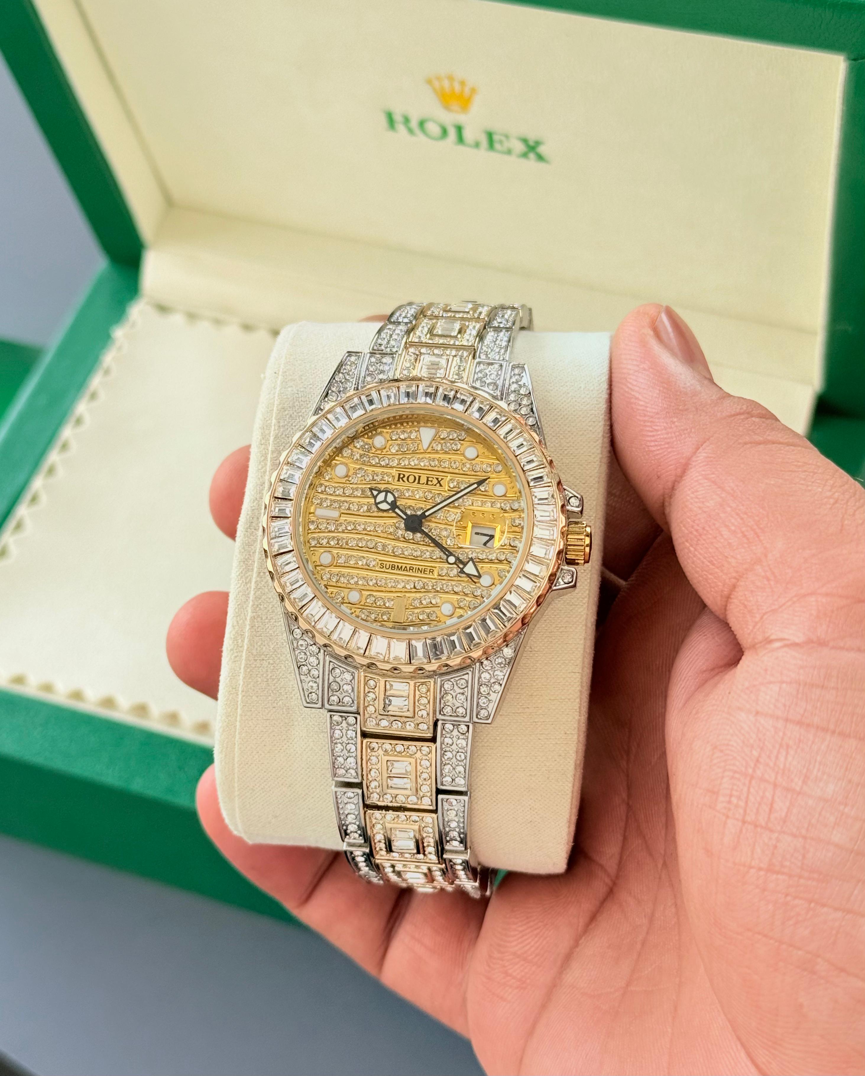 ROLEX diamond analogue