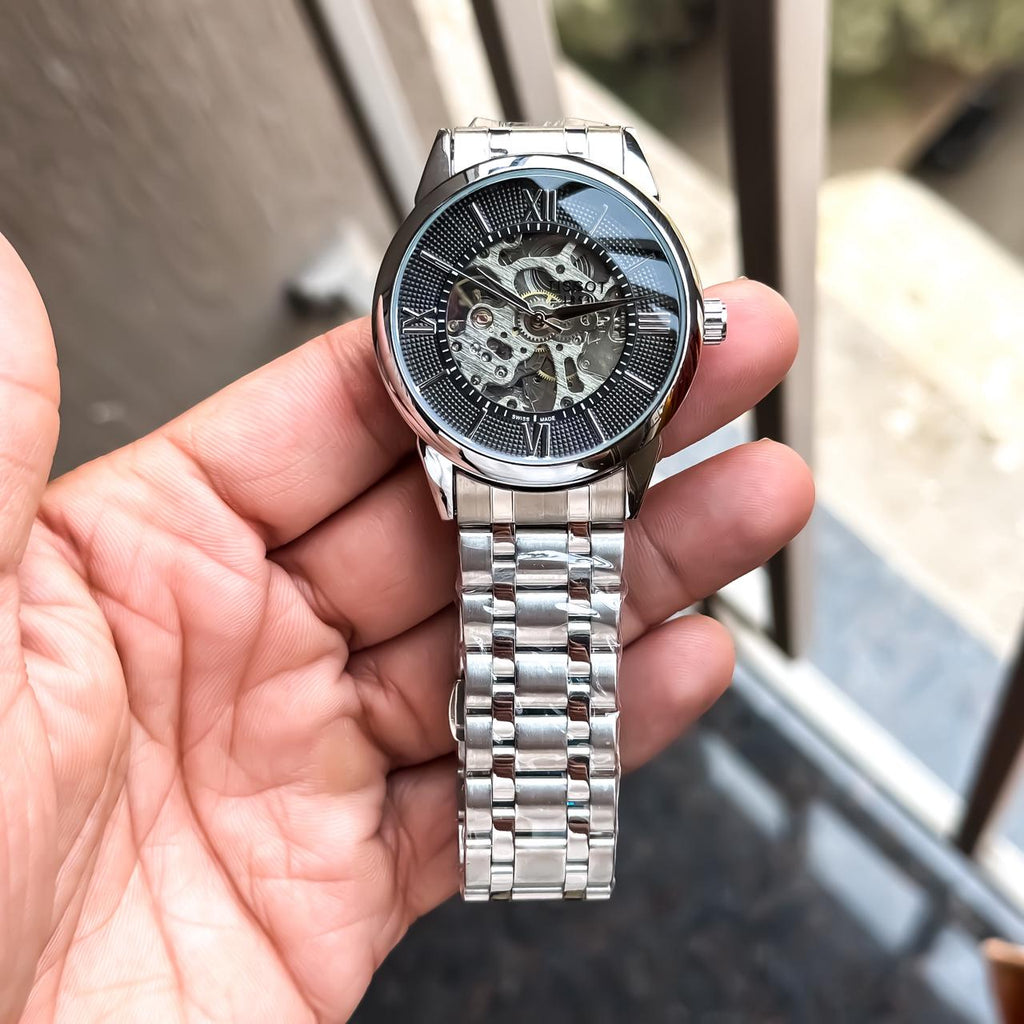 Tissot Auto Silver Black